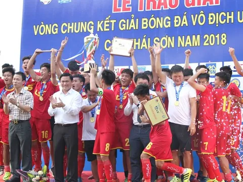 VCK U17 Quốc gia 2018: Đánh bại SLNA, Viettel chính thức lên ngôi vô địch