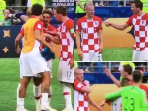 Vì sao Mandzukic và trung vệ Vida cãi nhau kịch liệt ngay trên sân?