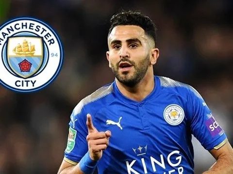 Chi 65 triệu bảng, Man City tái khởi động thương vụ Riyad Mahrez