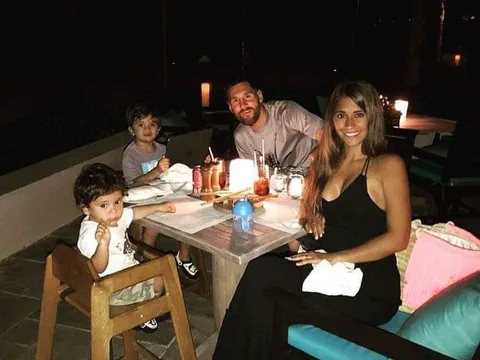 Messi tận hưởng kỳ nghỉ sát ngày hội quân