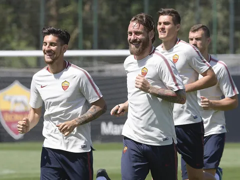 Dàn sao AS Roma tự tin vào cuộc lội ngược dòng