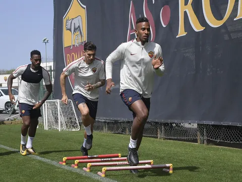 Tập luyện cật lực, AS Roma nuôi mộng ngược dòng trước Barca