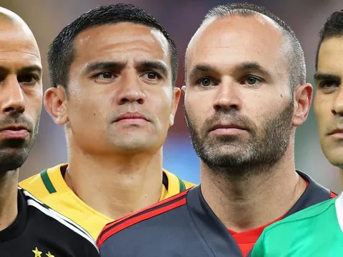 4 'anh hùng dân tộc' có kỳ World Cup cuối cùng trên đất Nga