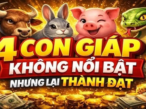 4 con giáp sống khiêm nhường 'lúa chín cúi đầu', âm thầm giàu sụ