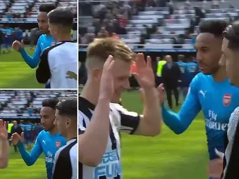 Aubameyang nghẹn cổ với 'cục lơ' của sao Newcastle