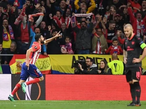 5 điểm nhấn Atletico 1-0 Arsenal: Diego Costa tinh quái, Koscielny dính vận đen