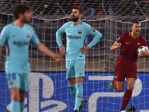 5 điểm nhấn Roma 3-0 Barca: Khi Dzeko hóa thành "Messi của Roma"