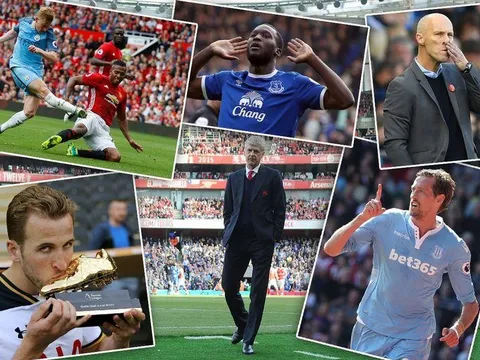 50 thống kê đáng kinh ngạc nhất của Premier League 2016/17