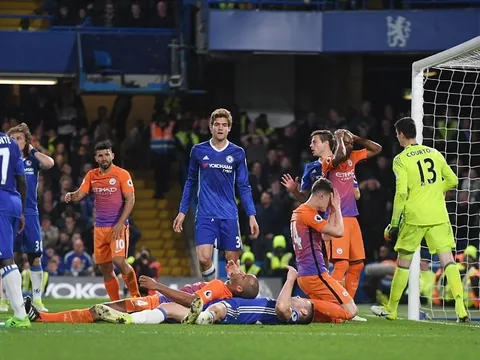 Hazard tỏa sáng, Chelsea nhấn chìm Man City ngay tại Stamford Bridge