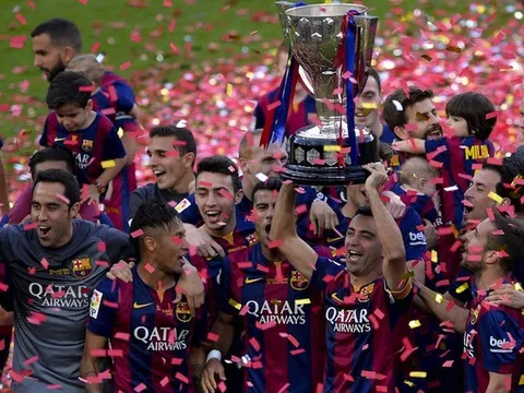 6 trong 36 đội dẫn đầu bảng La Liga mất chức vô địch ở vòng cuối