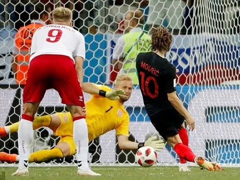 TRỰC TIẾP Croatia 1-1 Đan Mạch (Pen: 3-2): Rakitic ấn định thắng lợi (Loạt sút luân lưu)