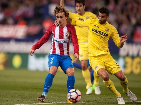 Griezmann tịt ngòi, Atletico thất thủ trước Tàu ngầm vàng