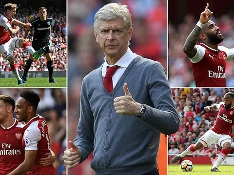7 phút bùng nổ, Arsenal thắng giòn giã West Ham trên sân nhà