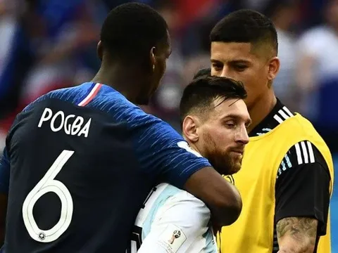 Paul Pogba nói lời thẳng thắn về Messi sau trận Pháp 4-3 Argentina