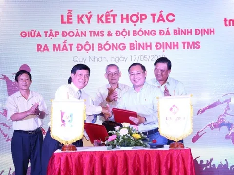 CLB Bóng đá Bình Định có mạnh thường quân ở giải hạng nhất