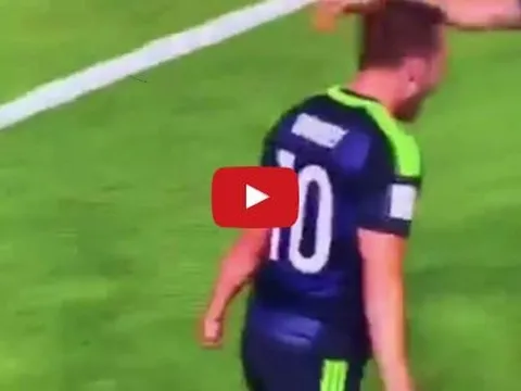 Aaron Ramsey sút penalty siêu đẹp vào lưới Serbia