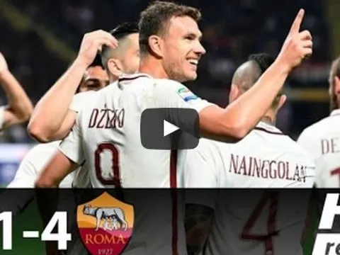AC Milan 1-4 Roma (vòng 35 Serie A)