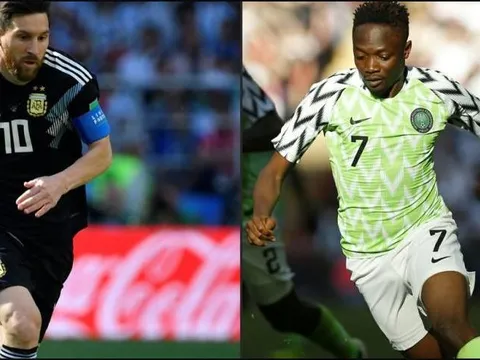 Ahmed Musa ‘nắn gân’ Messi trước tử chiến Nigeria-Argentina