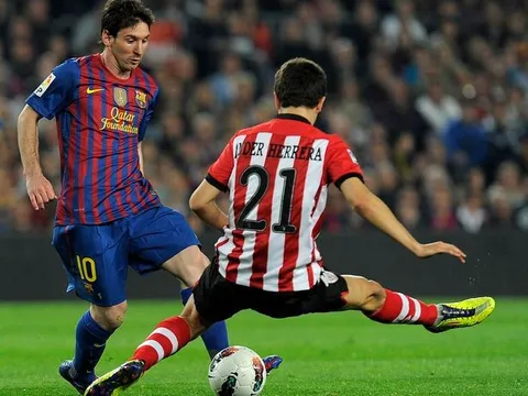 Ander Herrera thời còn chơi cho Athletic Bilbao