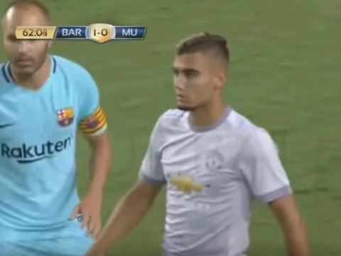 Andreas Pereira thể hiện ra sao trước Barcelona?