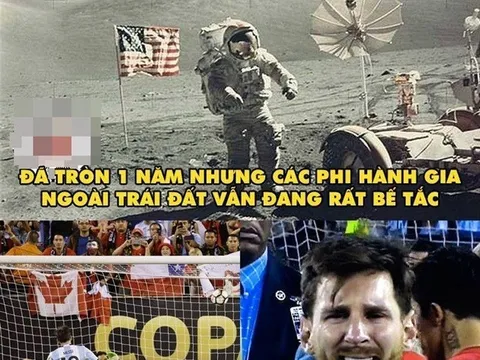 Ảnh chế: ‘Sân nhỏ’ duy nhất khiến CR7 bất lực; Messi bật khóc vì ‘kỷ  vật’ 1 năm chưa tìm thấy