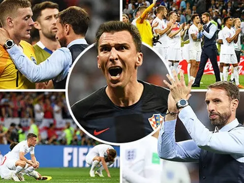 Anh thua cay đắng Croatia: Đòn trừng phạt thích đáng