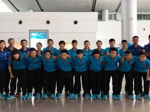 Đội tuyển Futsal nữ Việt Nam sẵn sàng cho VCK Futsal nữ châu Á 2018