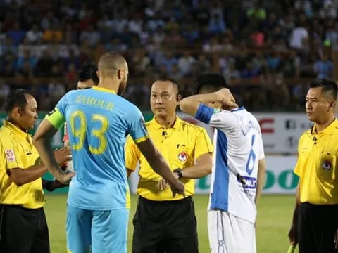 5 điểm nhấn vòng 7 V-League 2018: Trọng tài lại khiến V-League “nổi sóng”