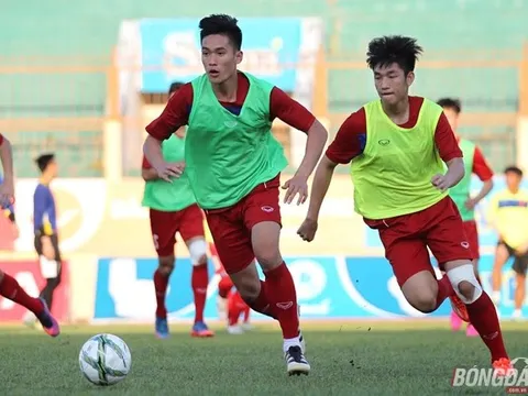 Đối phó U20 New Zealand, HLV Hoàng Anh Tuấn sử dụng “bộ tứ siêu đẳng”