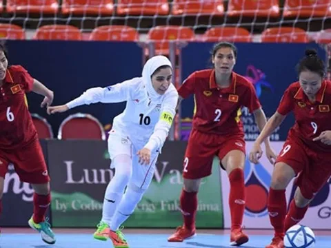 Thua đậm ĐKVĐ Iran, ĐT Futsal nữ Việt Nam dừng bước ở bán kết