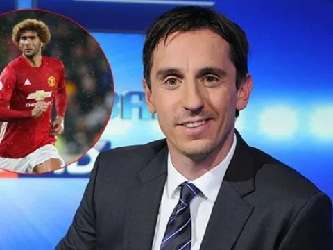 Gary Neville phản ứng ra sao về việc Man Utd phá lệ với Fellaini?