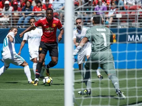 Anthony Martial solo đẳng cấp qua loạt cầu thủ Real Madrid