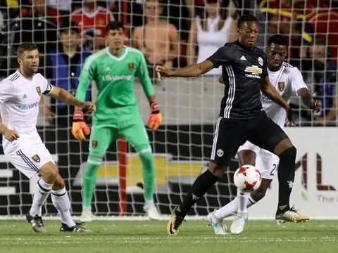 Anthony Martial thể hiện ra sao vs Real Salt Lake?