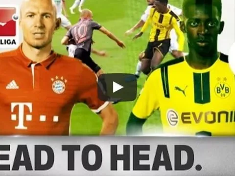 Arjen Robben và Ousmane Dembele - ai nguy hiểm hơn ai?