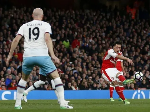 Arsenal 3-0 West Ham (Vòng 31 - Ngoại hạng Anh)