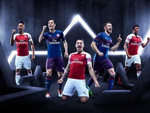 Arsenal CHÍNH THỨC ra mắt áo đấu sân khách