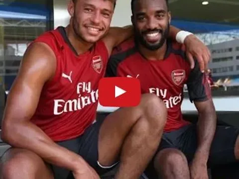 Arsenal chuẩn bị cho trận đấu với Bayern Munich