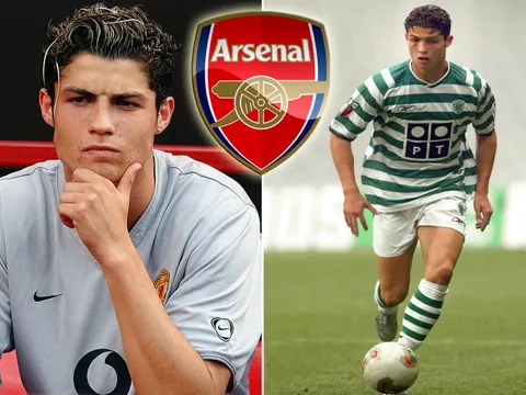 Arsenal không thể mua Ronaldo vì... thiếu tiền