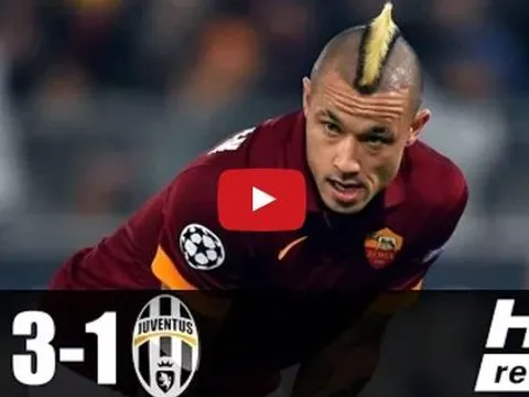 AS Roma 3-1 Juventus (vòng 36 Serie A)