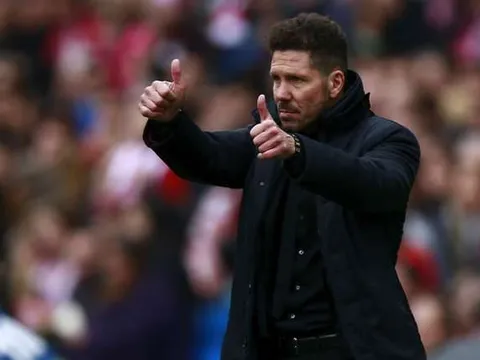 Atletico Madrid bị loại, HLV Simeone đầy tự hào