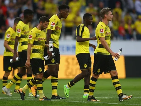 Aubameyang ghi bàn, Dortmund vẫn thua sốc CLB hạng tư