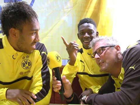 Aubameyang nói gì về "kẻ đào tẩu" Dembele?