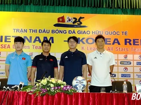 HLV Hữu Thắng: "U22 Việt Nam thi đấu vì màu cờ sắc áo trước ngôi sao K-League"