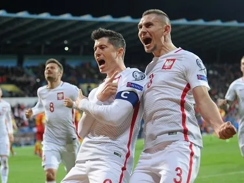 Ba Lan mang đội hình thiện chiến tới World Cup 2018