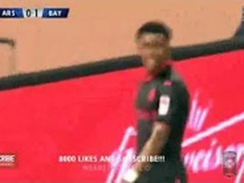 Bàn thắng của Alex Iwobi vào lưới Bayern Munich