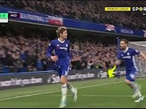 Bàn thắng của Marcos Alonso vs Middlesbrough