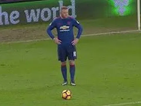 Bàn thắng cuối cùng của Rooney trong màu áo Man Utd
