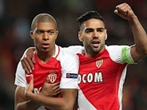 Bàn thắng nâng tỷ số lên 2-0 của Radamel Falcao (Monaco) vs Dortmund