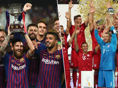 Bản tin BongDa ngày 13/8 | Barca, Bayern giành danh hiệu đầu tiên