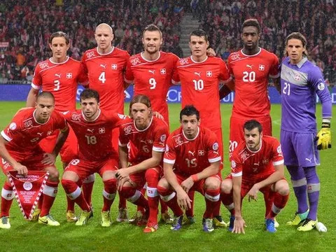 Bảng E, World Cup 2018: Thụy Sĩ - Chờ sự tỏa sáng từ hàng tiền vệ
